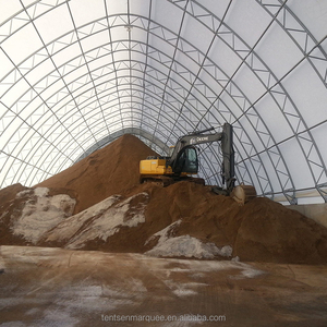 Bán buôn mái vòm lưu trữ Lều chế tạo xây dựng 0.55kn gió tuyết tải Hot Dip giàn Cấu trúc thép tùy chỉnh kim loại - Product Image 4