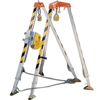 Trépied de sauvetage pour espaces confinés, sauvetage minier, levage en espace confiné, trépied de sauvetage en aluminium