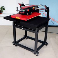 Presse à chaud pneumatique RS-T260 LCD tactile 40*60CM, nouvelle machine à double poste de travail automatique pour vêtements et usage domestique, composants de base robustes