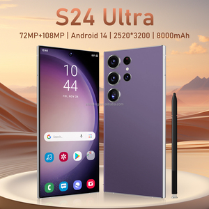 Smartphone Original S24 Ultra avec <span class=keywords><strong>grand</strong></span> écran de 7,2 pouces, 16 Go + 1 To, débloqué, 5G, double SIM, Android 13, processeur Déca-Core, caméra arrière 108 MP - Product Image 4