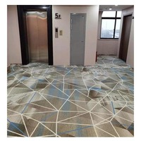 Tapis imprimé haute définition du fournisseur chinois, tapis mur à mur moderne et simple pour le salon de l'hôtel.