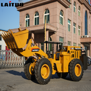 Chargeur sur pneus diesel LaiTuo pour mines souterraines, chargeur Scooptram avec une capacité de godet de 0,8 à 1 m et plusieurs accessoires - Product Image 4