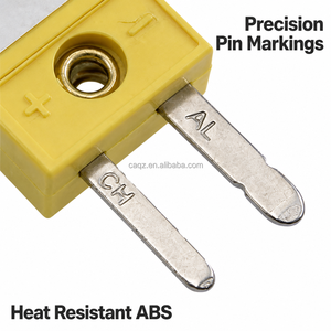 Connecteur de thermocouple SMPW-K-M, <span class=keywords><strong>mini</strong></span>-prise mâle de type K pour four de refusion SMT, pièces de rechange pour test de température de soudage à la vague - Product Image 5