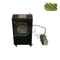Industriële vriesdrooginstallatie voor fruit, vriesdroogmachine voor instant koffie, vriesdroogmachine met 6 trays