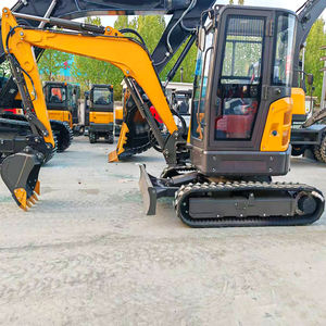 Gratis verzending Mini Graafmachine EPA Motor Kubota 3,5 Ton Rupsgraafmachine Micro Graafmachine 1 Ton 2 Ton Boeren Kleine Graafmachine te Koop - Product Image 2