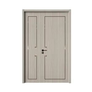 New Wooden Home Pvc Toilet Door Interior Bedroom Wooden Door Designs