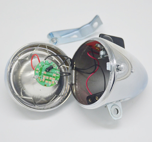 Lampada da bicicletta a tesa retrò French Romance Silver Black Front Light Bike <span class=keywords><strong>LED</strong></span> <span class=keywords><strong>torcia</strong></span> da ciclismo - Product Image 4