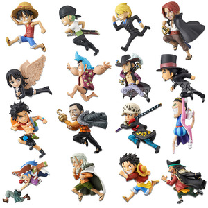 ฟิกเกอร์การ์ตูน 4 แบบ 6 ชิ้น/ชุด <span class=keywords><strong>WCF</strong></span> ลูฟี่ โซโล แชงค์ส เอส นามิ ฟิกูร่า ตุ๊กตาอนิเมะพีวีซี - Product Image 1