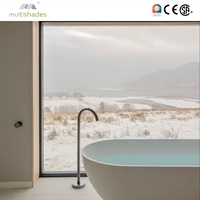 MULTISHADES Fenêtre fixe minimaliste mettant en valeur les paysages extérieurs, parfaite pour la conception d'intérieur contemporaine