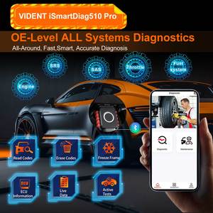 Herramienta de Diagnóstico Automotriz Vident ISmartDiag510 Pro 2026 para Todos los Sistemas, Compatible con <span class=keywords><strong>28</strong></span> Funciones Especiales, Incluyendo DOIP, CANFD, Datos en Tiempo Real y TPMS - Product Image 6