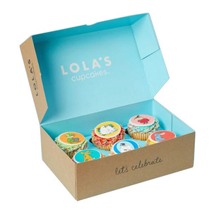 Cajas <span class=keywords><strong>de</strong></span> Embalaje para Pasteles, Donas, Sushi, Repostería y Galletas, con Logotipo Personalizado, Reciclables, <span class=keywords><strong>de</strong></span> Grado Alimenticio, Creativas, al por Mayor - Product Image 3