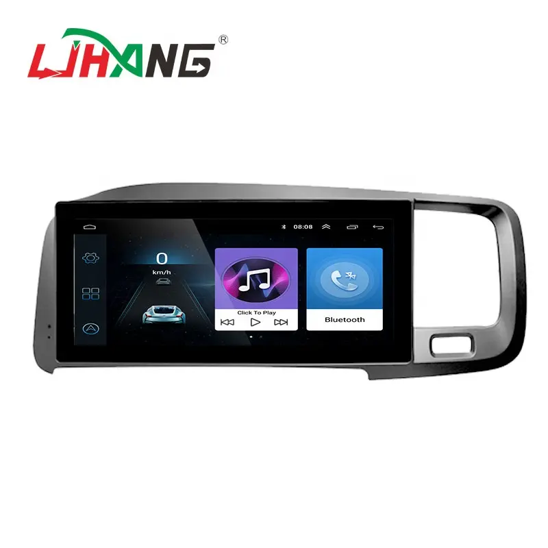 LJHANG Auto Electronics Autoradio Android 13 DVD-Player GPS-Navigation für Volvo S60 V70 Multimedia Stereo Video Audio