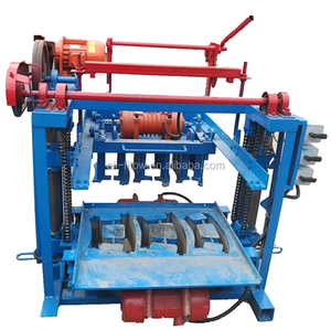 Máquina <span class=keywords><strong>para</strong></span> Fabricar Ladrillos de Cemento <span class=keywords><strong>para</strong></span> Pavimentación con Orificios Ciegos QMJ4-40, Baja Inversión, Económica - Product Image 1