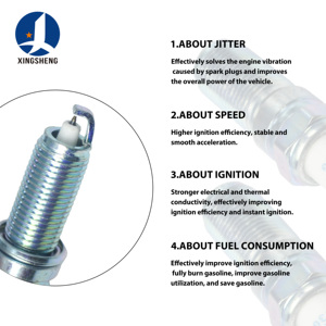 Bougies d'allumage en iridium de qualité supérieure PE5R-18-110 ILKAR7L11 pour NGK Mazda 3 6 CX-3 CX-5 2.0L 2.5L ILKAR7L11-94124 - Product Image 3