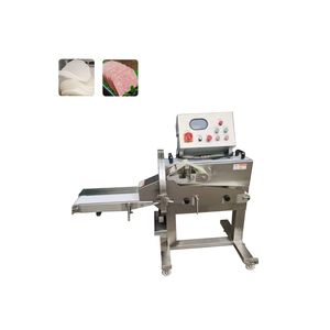 Máquina cortadora de carne cocida comercial, equipo para cortar carne para tocino y salchichas - Product Image 2