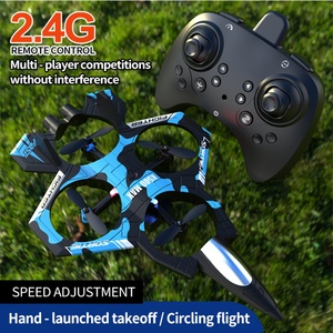 Nouveau SJY-K500 MAX Avion RC en mousse 2,4 GHz avec lumière LED, jouet RC, avion de combat en mousse EPP, quadricoptère télécommandé, jouet avion - Product Image 6