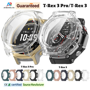 Funda para reloj inteligente <span class=keywords><strong>Amazfit</strong></span> <span class=keywords><strong>T</strong></span>-<span class=keywords><strong>Rex</strong></span> 3, protector de pantalla, protección para <span class=keywords><strong>Amazfit</strong></span> <span class=keywords><strong>T</strong></span> <span class=keywords><strong>Rex</strong></span> 3 <span class=keywords><strong>Pro</strong></span> 48mm 44mm - Product Image 1