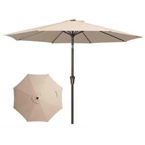 Venta caliente <span class=keywords><strong>de</strong></span> alta calidad 270cm <span class=keywords><strong>de</strong></span> diámetro Patio paraguas impermeable plegable sombrilla Hand Rocher para cocinas <span class=keywords><strong>de</strong></span> Hoteles al aire libre - Product Image 2