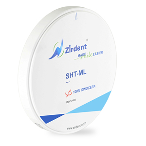 Zirdent Haute Transluence SHT-ML Fraisage 98mm <span class=keywords><strong>Dents</strong></span> Artificielles Laboratoire Dentaire Restauration Zirconium Blocs Classe II CE - Product Image 5