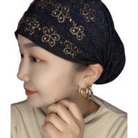 Gorro de quimioterapia de acrílico con nudo trenzado para mujeres musulmanas, gorro para cáncer, turbante, pañuelo, gorro indio, gorro tipo beanie, transpirable y ecológico