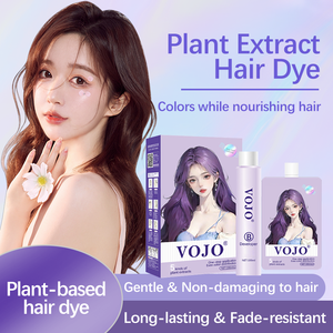 Meilleure Vente en Asie du Sud-Est : Crème Colorante Capillaire Permanente 100ml*2 Sans Ammoniaque & à Base de Plantes, Couleur Longue Durée, Vente en Gros <span class=keywords><strong>pour</strong></span> Salons - Product Image 2