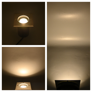 IP65 & IP67 đánh giá GU10 MR16 <span class=keywords><strong>LED</strong></span> ánh sáng ngầm vuông vỏ uplighter đường chôn inground Spotlight nhà ở với bóng đèn - Product Image 2