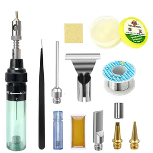 XFT100 Small gas Soldering iron Portable electronic repair welding gas soldering iron set for thermostatic household factory