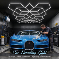 Lampe de plafond LED ZT6167 à intensité variable 6500K pour l'assemblage DIY, idéale pour le detailing automobile, les garages, les studios de detailing et les salles d'exposition automobiles
