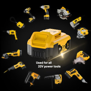 Batería Personalizada de 6.0Ah y 20V Máx. para Herramientas Eléctricas Recargables LiFePO4 de 500 Ciclos, Compatible con DCB206, DCB205, DCB204, <span class=keywords><strong>DCB203</strong></span> - Product Image 1
