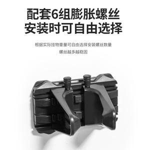 Soporte de pared para bicicletas Antuke, ajustable, negro, gancho de estacionamiento para bicicletas de carretera y montaña - Product Image 5