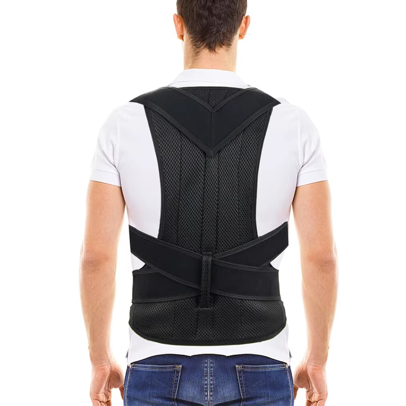 Hot Sale Breathable Adjustable Back Brace
