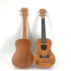 Trung Quốc Bán Buôn Chuyên Nghiệp Giá Rẻ Giá 21/23/24/26/30 Inch Ukulele Tenor Baritone Soprano Tất Cả Các Màu Rắn Bằng Gỗ Cho Buổi Hòa Nhạc