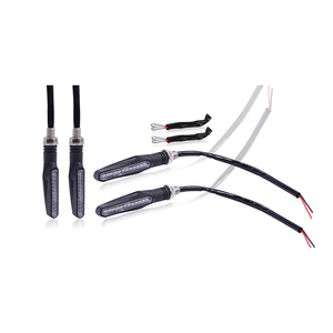 Clignotants de moto ADT à 12 LED, feux arrière dynamiques, clignotants jaunes à défilement pour moto - Product Image 5