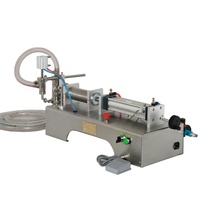 Machine de remplissage à tête unique/malaxeur de remplissage de gel de sauce chili à la tomate avec trémie 40L