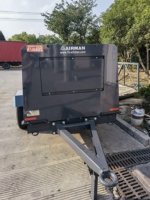 Compresseur d'air à vis portable série PDS d'Airman, moteur diesel PDS420S