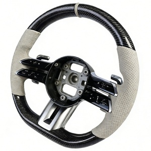 Volante de Coche Completo Personalizado en Blanco para <span class=keywords><strong>Mercedes</strong></span>-Benz W212 W213 GLC X156 X253 <span class=keywords><strong>GLE</strong></span> <span class=keywords><strong>43</strong></span> - Product Image 1