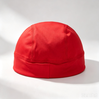Bonnet de sport personnalisé avec logo, respirant, léger et extensible, idéal pour le cyclisme et la course à pied, à porter sous un casque.
