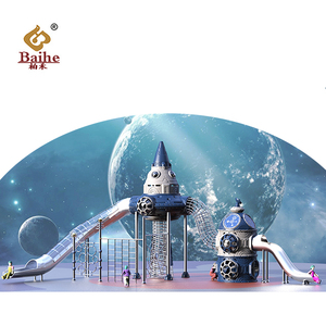2020 maternelle Toboggan Parc D'attractions Jeux En Plastique Enfants Aire de Jeux Enfants Équipements De Jeux En Plein Air - Product Image 1