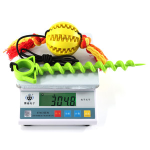 Jouet à mâcher pour chien, balle en corde avec distributeur de friandises, nettoyage des dents, jeu de tirette en plein air, jouet interactif pour animaux de compagnie - Product Image 3