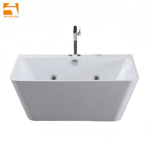 Bañera de hidromasaje independiente acrílica moderna para interiores, bañera independiente de chorro de 67 pulgadas <span class=keywords><strong>con</strong></span> Jaccuzies de 2 esquinas para baño de Hotel - Product Image 2