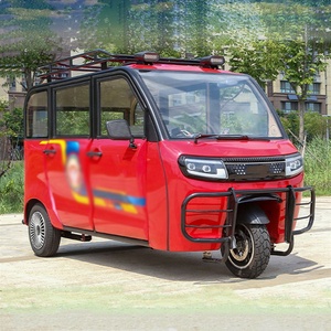 Triciclo Eléctrico Invertido Asequible para Adultos, Mini Vehículo, Coche con Batería de Litio o Plomo-Ácido, Bicitaxi Eléctrico para Adultos, Remolque - Product Image 2