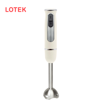 Mixeur plongeant électrique 220V 400W, bouton poussoir, 2 vitesses, moteur CC entièrement en cuivre, sans BPA, nettoyage facile, prise VDE, cuisine domestique