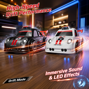 Voiture RC FPV miniature 2,4 GHz avec caméra HD, mode de suivi intelligent Wi-Fi, télécommande de bureau, véhicule de course, jouet d'intérieur, cadeau pour garçon - Product Image 3