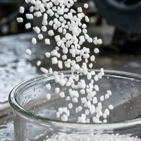 Granulés de PP renforcé de fibres de verre blancs GF20 résistants aux chocs pour pompes à eau et pales de ventilateurs Chine