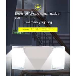 Đèn khẩn cấp tự động có thể sạc lại 3W, có đèn chiếu sáng AC 85 - 265V. - Product Image 4