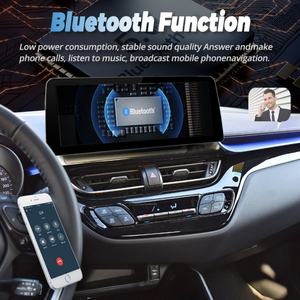 Lecteur vidéo de voiture Android 13 avec écran 12,3 pouces 1920*720, autoradio stéréo pour Toyota CHR 2016-2021, GPS, multimédia, Carplay, unité principale - Product Image 3
