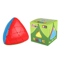 Saint Hand Odd Shaped Rubik's Cube <b>Set</b> 2x2 Pyramid Mirror Cube Creative Puzzle Toy <b>for</b> <b>Kids</b> and Teens - Product Image 4