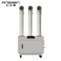 Humidificateur industriel à grande capacité 21L/H 2100W avec roues pour supermarché de champignons, vente en gros du fabricant