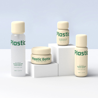 Flacon pompe vide en plastique PET rechargeable de 50 ml à 300 ml pour soins de la peau, shampoing, cosmétiques, lotion, avec pulvérisateur à fine brume et impression sérigraphique