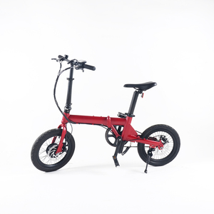 Vélo électrique pliable à une vitesse, système électronique intégré, <span class=keywords><strong>moteur</strong></span> <span class=keywords><strong>de</strong></span> moyeu avant, cadre en alliage d'aluminium, 16 pouces, E-pliable, vente chaude - Product Image 3